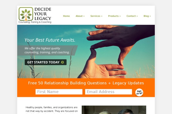 Foxy theme site design template sample