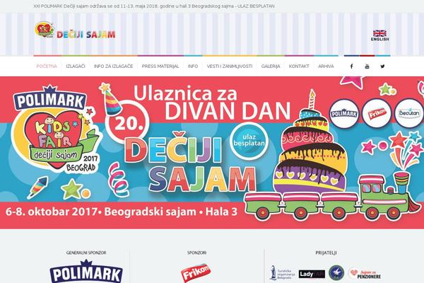 Kidslife theme site design template sample
