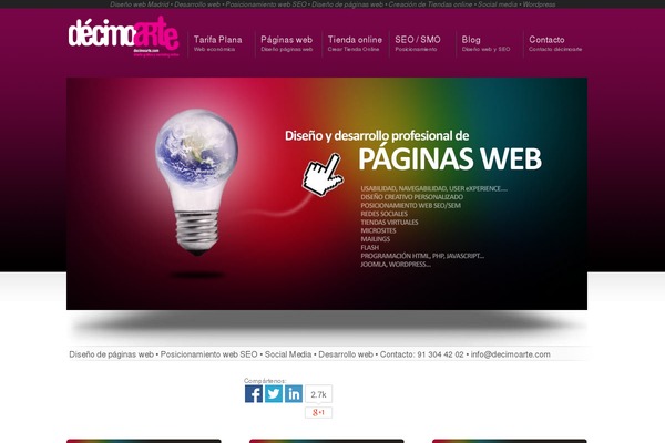 decimoarte.com site used Decimoarte1