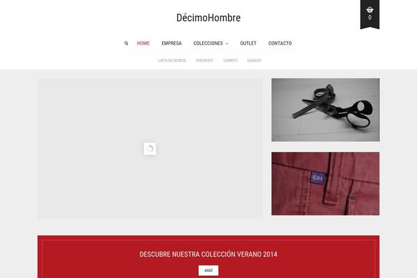 Oxygen theme site design template sample