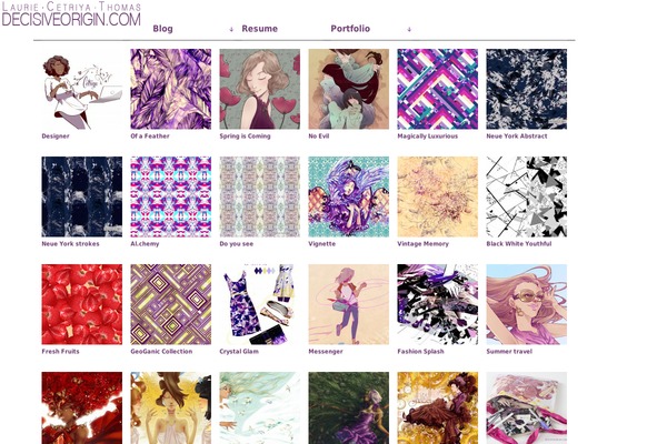 Portfolium theme site design template sample