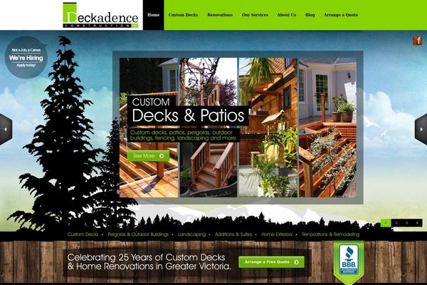 Nova theme site design template sample