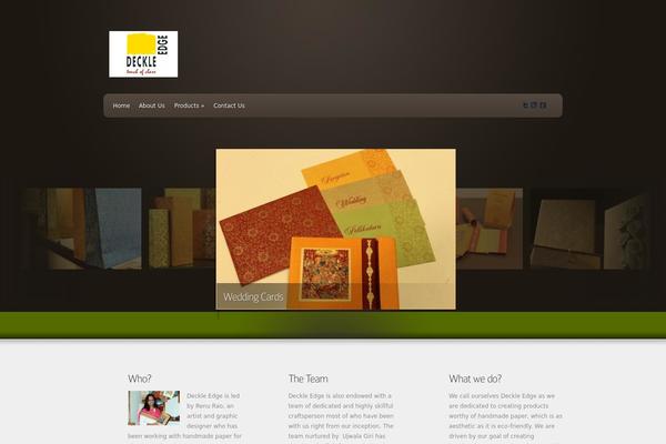 Envisioned theme site design template sample