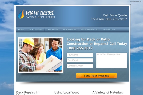 Local Business theme site design template sample