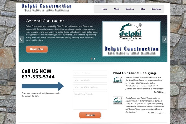 The Firm theme site design template sample