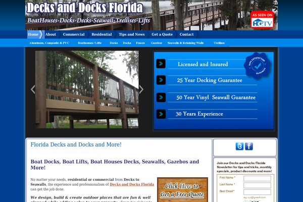 FlexSqueeze theme site design template sample