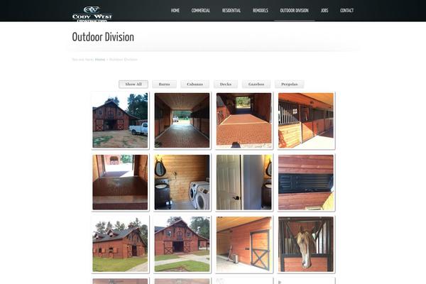 Amphawa theme site design template sample