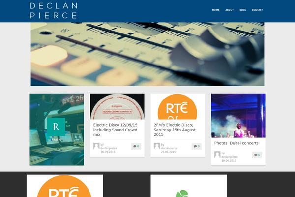 Playmag theme site design template sample