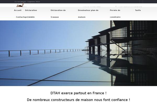 BuildMe theme site design template sample