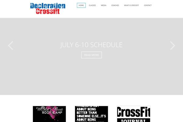 Indigo theme site design template sample