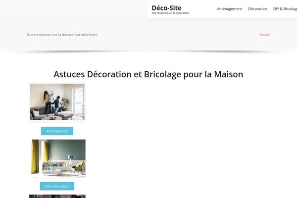 Specia theme site design template sample