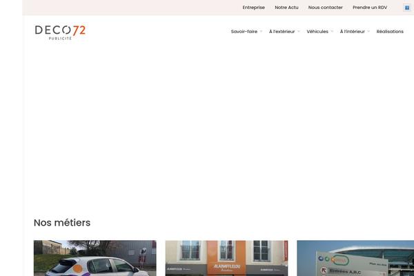 Norebro theme site design template sample