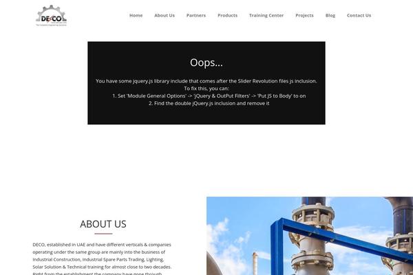Site using Ts-visual-composer-extend plugin