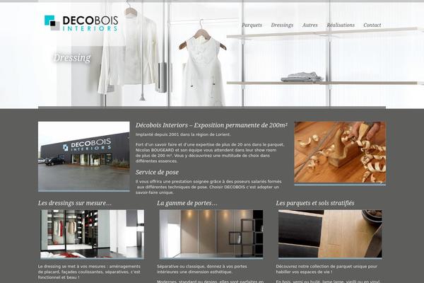 White Rock theme site design template sample