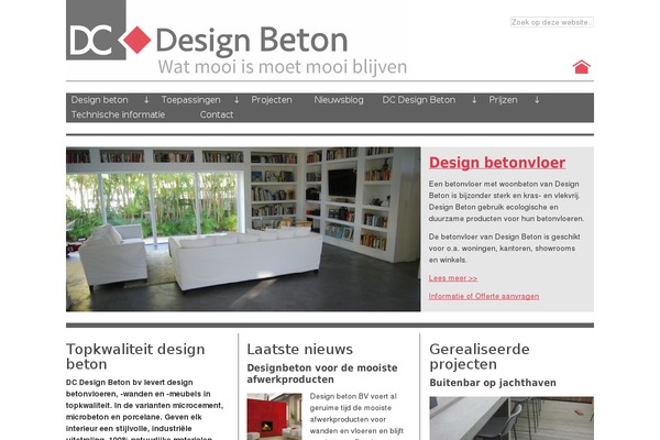 designbeton theme websites examples