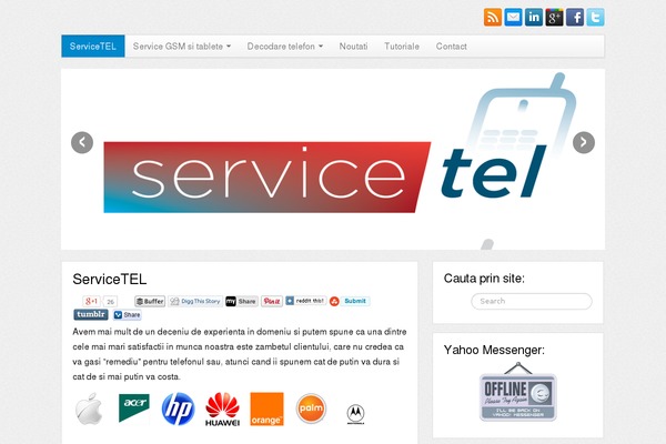 Response theme site design template sample