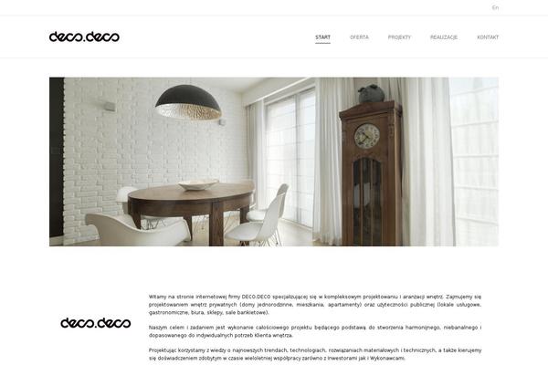 Shadow theme site design template sample