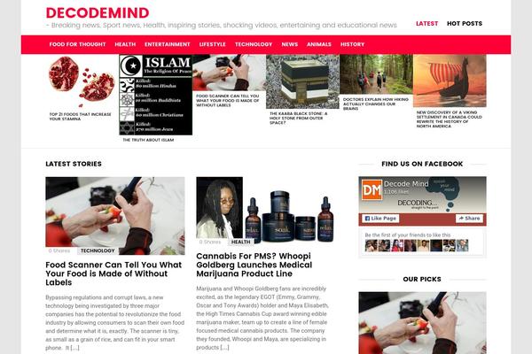SociallyViral theme site design template sample