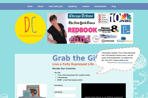 Site using Testimonial Slider plugin