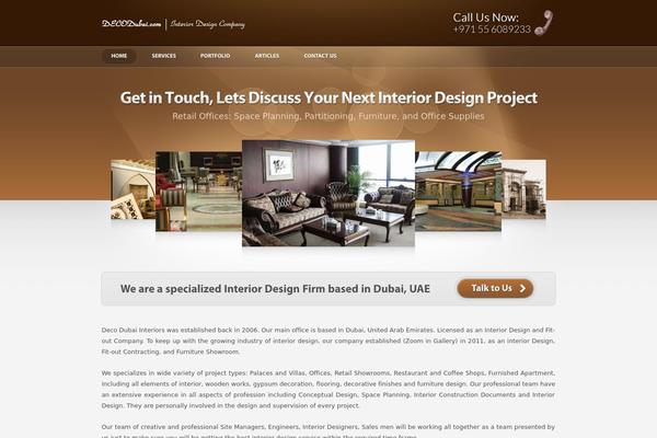 ShowTime theme site design template sample