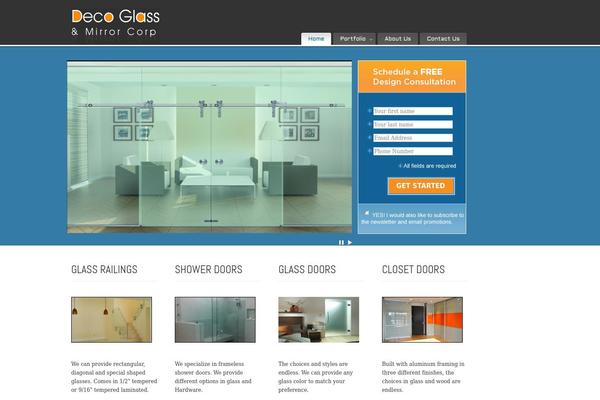 PureVISION theme site design template sample