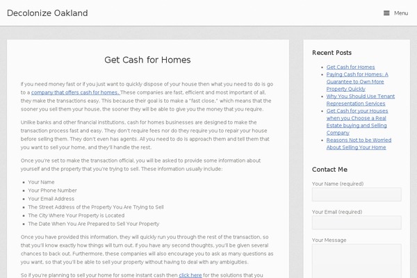 Influence theme site design template sample