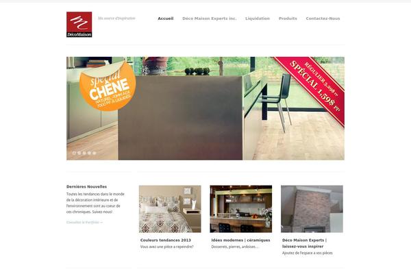 decomaison.ca site used Classica