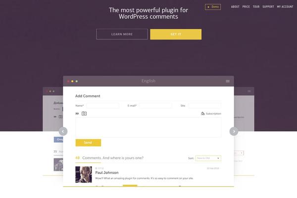 Site using Molongui Authorship plugin