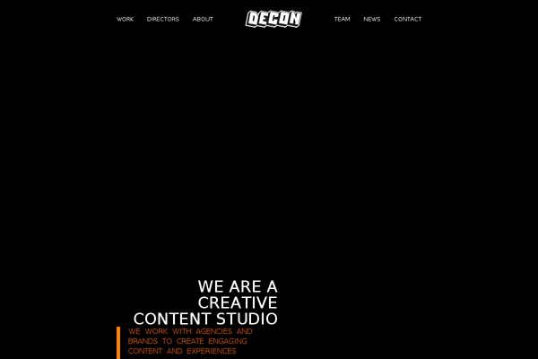 decon theme websites examples