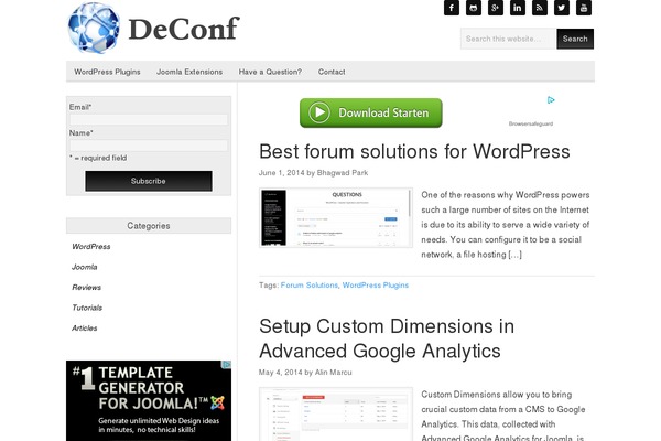Site using Analytics-insights plugin