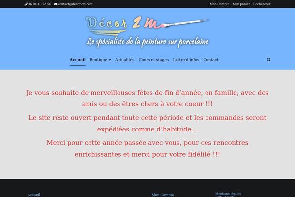 Cenote theme site design template sample