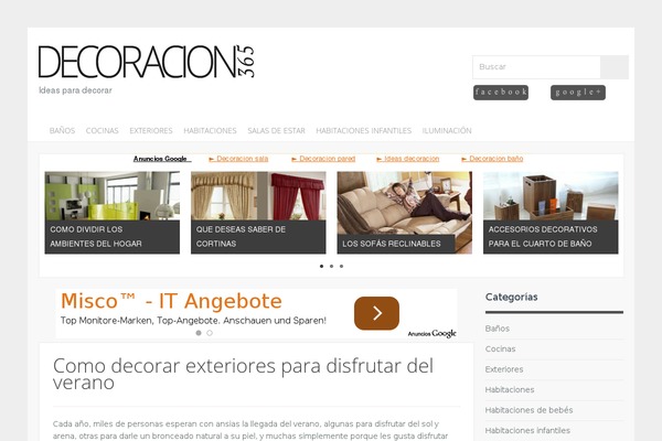 decoracion365.com site used Decoracion