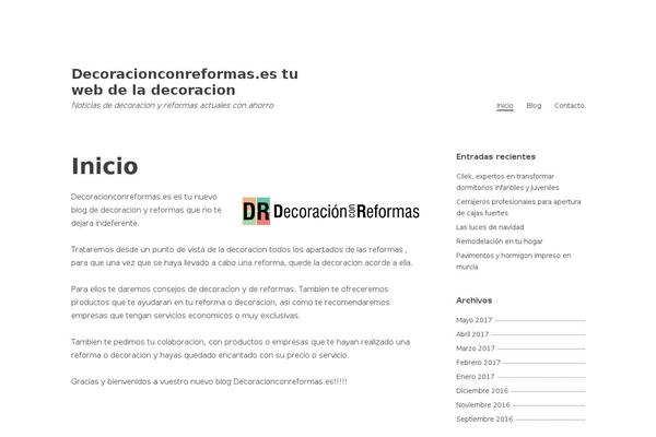 decoracionconreformas.es site used Libre