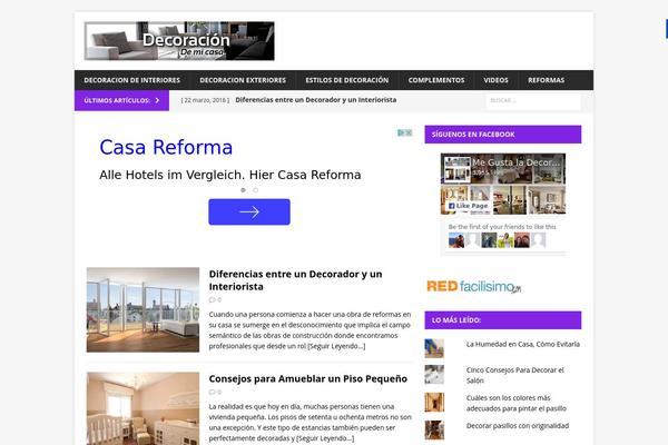 decoraciondemicasa.com site used Wp-prosper_basic