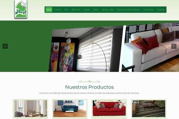 decoracionesjorge.com.ar site used Delsur