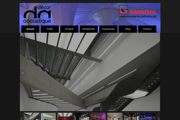 Da theme site design template sample