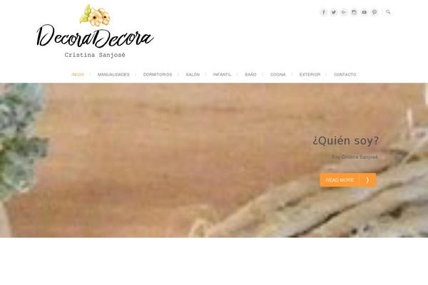 Freesia Empire theme site design template sample