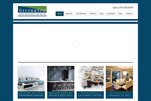 Thinker theme site design template sample
