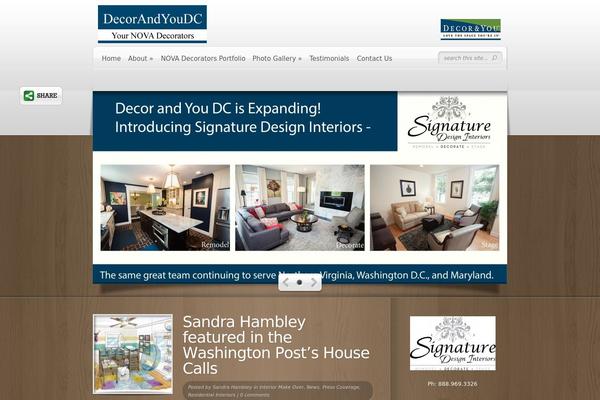 Deepfocus theme site design template sample