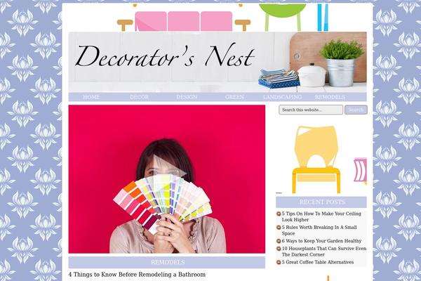 Skywave theme site design template sample