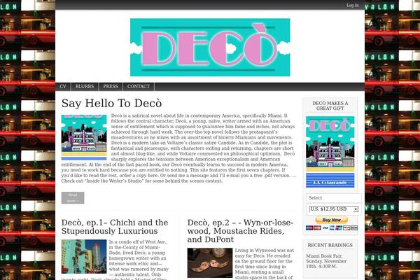 Magazine Basic theme site design template sample