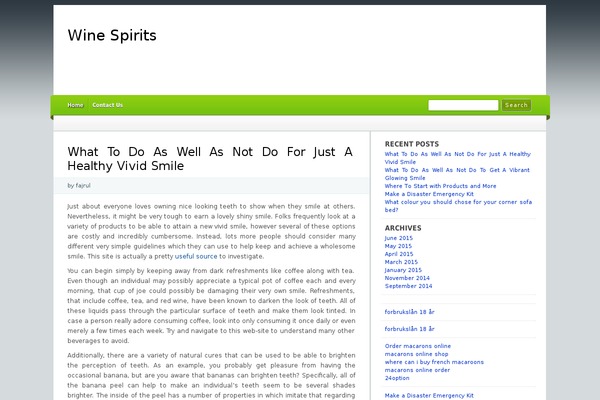 Cordobo theme site design template sample