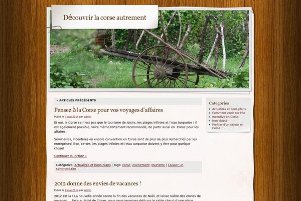 Adventure Journal theme site design template sample