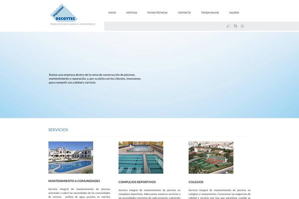 Novus theme site design template sample