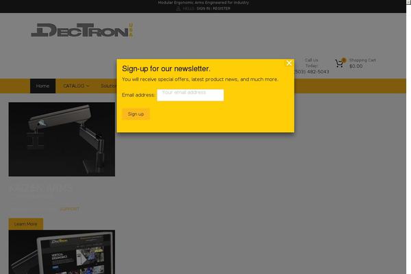 Site using Tz-feature-pack plugin