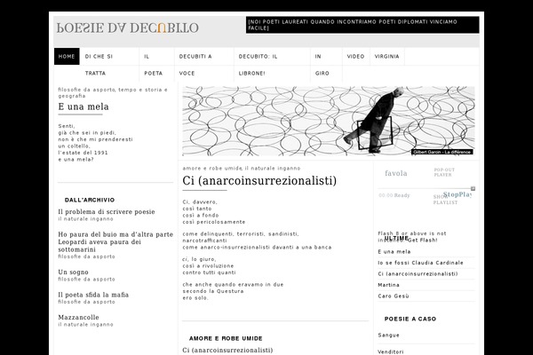 Magzine theme site design template sample