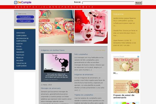 2018 theme site design template sample