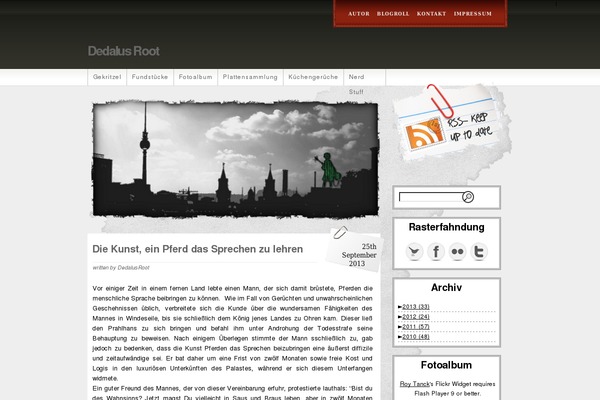 Fresh Editorial theme site design template sample
