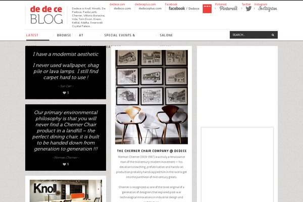 Fashionista theme site design template sample