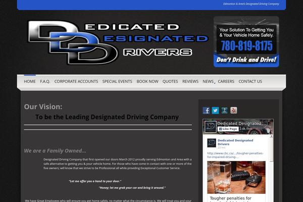 Bueno theme site design template sample